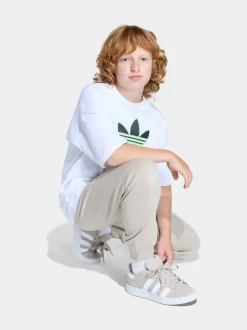 neutre - adidas Originals Oversized Trefoil Joggers