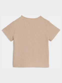 neutre - adidas Originals ensemble t-shirt et short gaufré