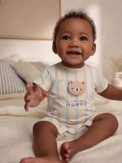 neutre - Barboteuse en jersey pour bébé