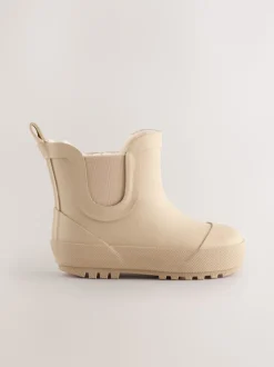 neutre - Bottines en caoutchouc avec doublure chaude