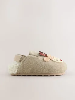 neutre - Chaussons sabots de Noël renne