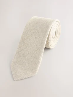 neutre - Cravate en lin (3-16 ans)