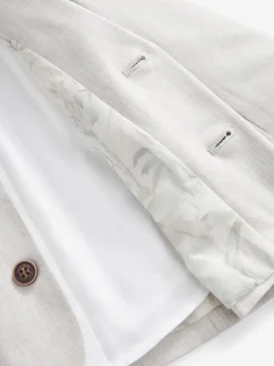 neutre - Ensemble pantalon blazer et nœud papillon (3mois à9ans)