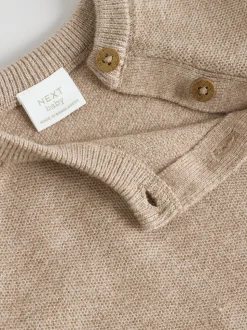 neutre - Ensemble pull et legging en maille bébé (0 mois-2 ans)