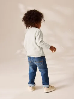 neutre - Pull tricoté Henleys (3mths-7yrs)