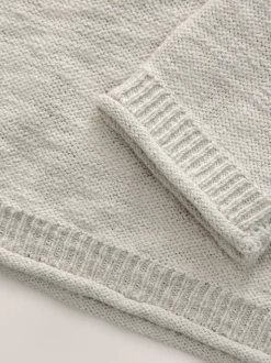 neutre - Pull tricoté Henleys (3mths-7yrs)