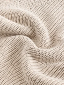 neutre - Pull utilitaire en maille à col zippé (3-16ans)