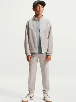 neutre - Survêtement Nike Dri-Fit en poly zippé