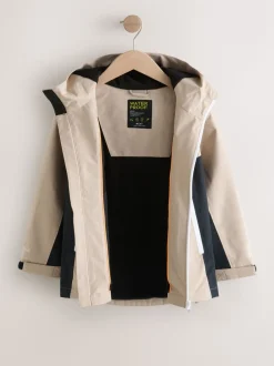 neutre - Veste à capuche imperméable doublée de polaire (3-17ans)