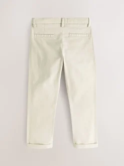Neutre écru - Pantalon chino extensible (3-17ans)