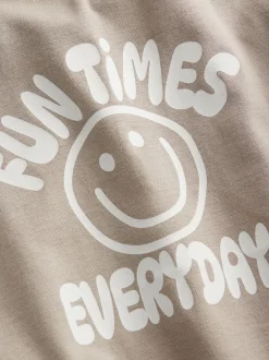 Neutre Fun Times - T-shirt Simple Manches courtes (3mths-7yrs)