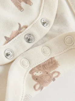 Neutre Hamish - Lot de 3 bodies bébé à manches longues