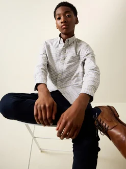 Neutre vichy - Chemise Oxford (3-16ans)