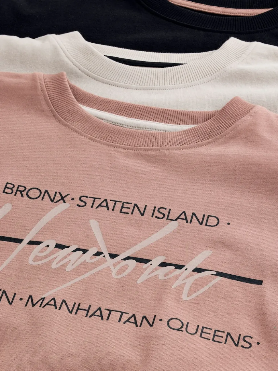 Neutre/Noir - Lot de 3 pyjamas tissés à carreaux (3-16ans)