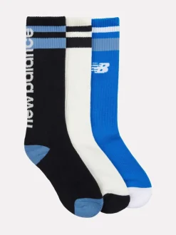 New Balance Chaussettes de basket-ball 3 Lot