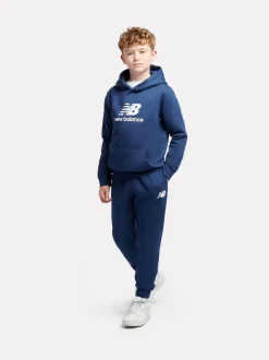 New Balance Garçons Brush Back - Pantalon de jogging à logo superposé