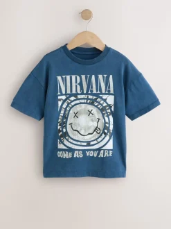 Nirvana bleu indigo - T-shirt pour groupe (3-16ans)