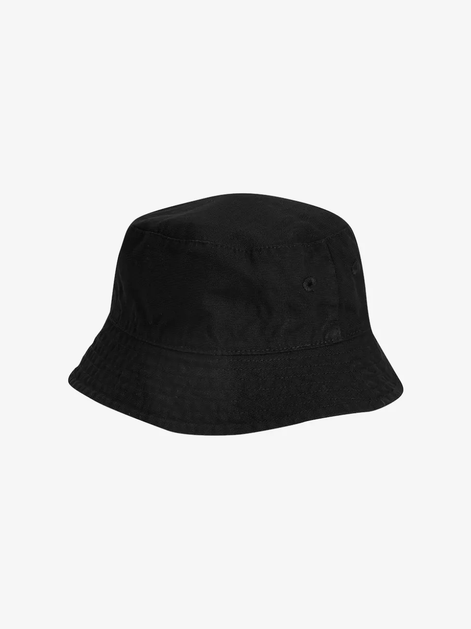 Noir - 100% coton seau en toile Chapeaux (3mois-16ans)