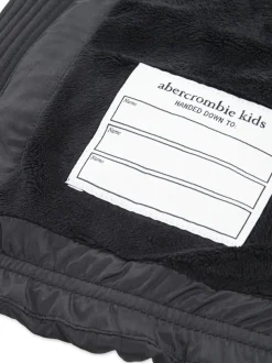 Noir - Abercrombie & Fitch Doudoune mi-épaisse à logo