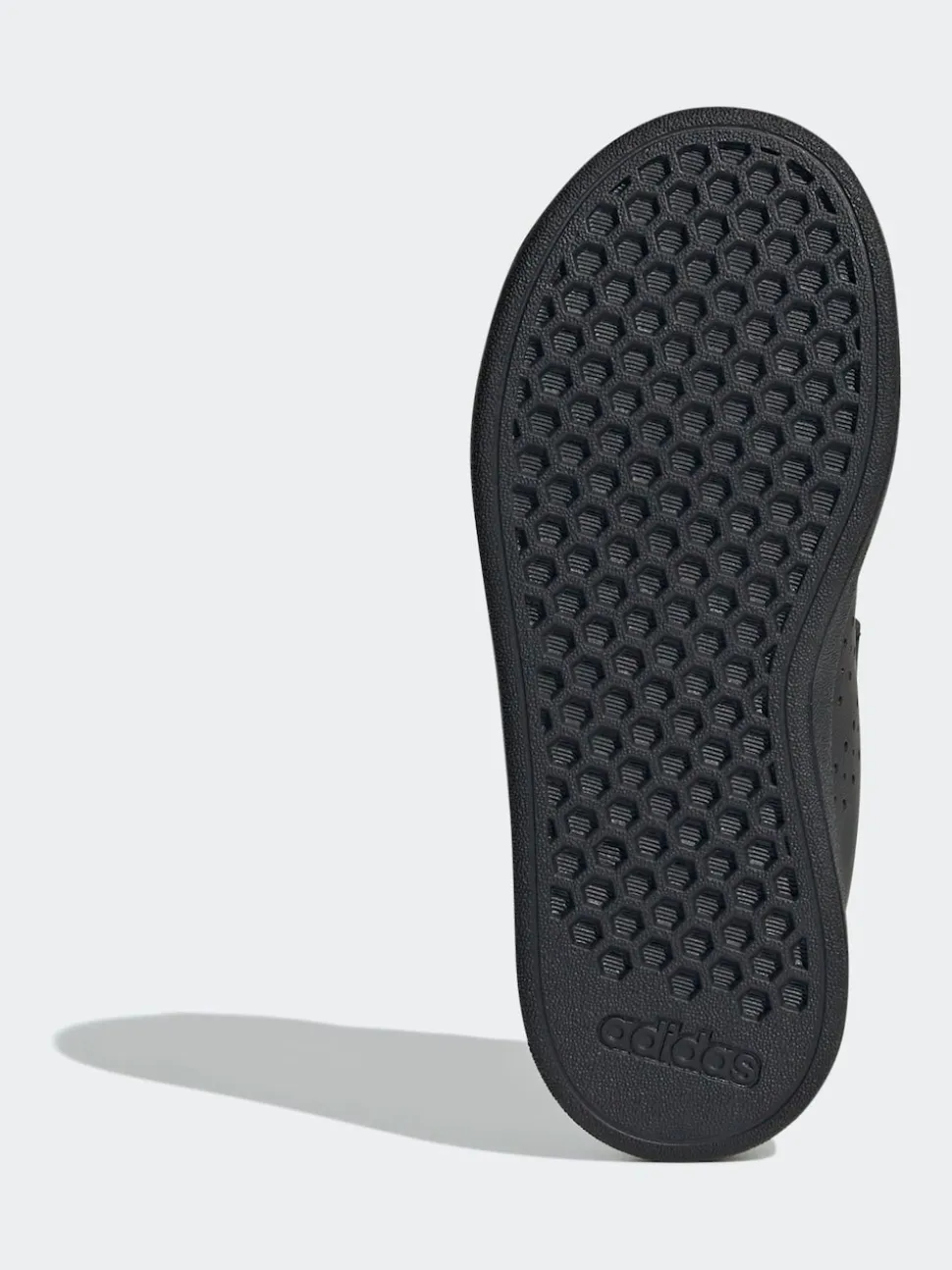 Noir - adidas Advantage Base 2.0 Baskets enfant à crochets et boucles