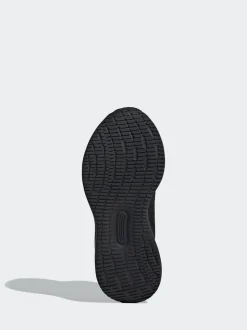 Noir - adidas Baskets de course Runfalcon 5 à lacets élastiques pour enfant