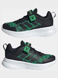 Noir - adidas Minecraft Forarun 4.0 Baskets enfant