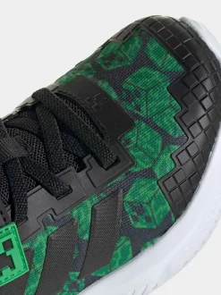 Noir - adidas Minecraft Forarun 4.0 Baskets enfant