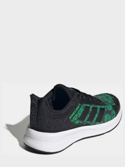 Noir - adidas Minecraft Fortarun 4.0 Baskets junior