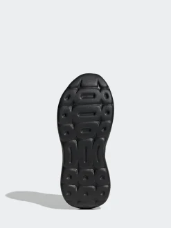 Noir - adidas Originals Tensaur Run 3.0 Baskets Dentelle Junior