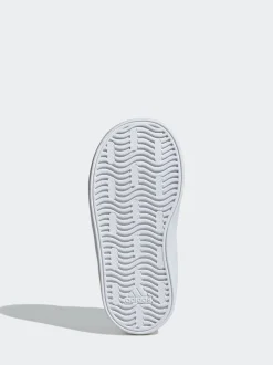 Noir - adidas Vl Cour 3.0 Baskets bébé à crochets et boucles