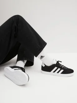 Noir - Adidas VL Court 3.0 Formateurs