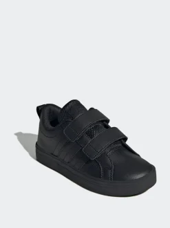 Noir - adidas VS Pace 2.0 Baskets enfant à crochets et boucles