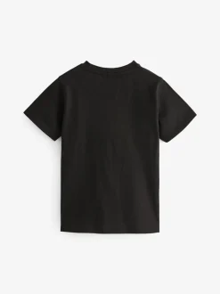 Noir - Baker by Ted Baker 100{T-shirt en coton