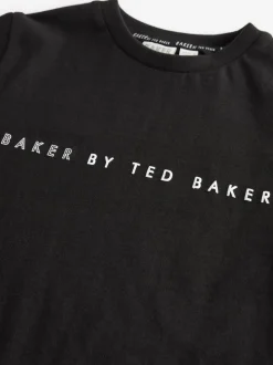 Noir - Baker by Ted Baker 100{T-shirt en coton