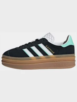 Noir - Baskets Adidas Original Gazelle Bold Junior
