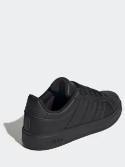 Noir - Baskets adidas Street Talk Dentelle Junior