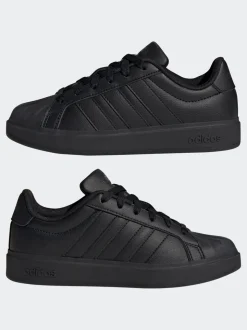 Noir - Baskets adidas Street Talk Dentelle Junior