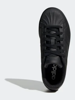 Noir - Baskets adidas Street Talk Dentelle Junior