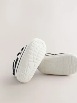 Noir - Baskets BÉBÉ à Fermeture par contact (0-2mois)