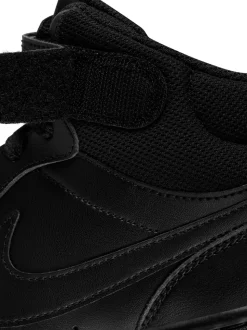 Noir - Baskets mi-Baskets du tribunal de Nike pour adolescents