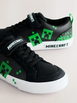Noir - Baskets Minecraft à lacets élastiques