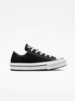 Noir - Baskets pour jeunes Converse EVA Lift Chuck Ox
