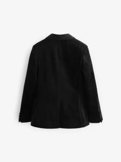 Noir - Blazer en velours (3-16ans)