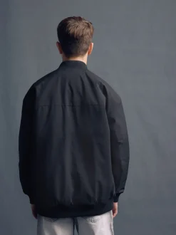 Noir - Blouson aviateur noir habillé (3-16ans)