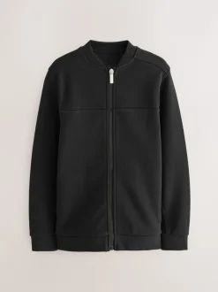 Noir - Blouson bombardier intelligent (3-16 ans)