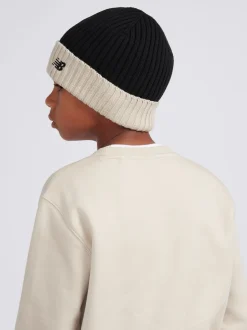 Noir - Bonnet New Balance contrastant