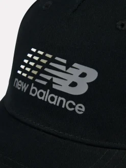 Noir - Casquette New Balance graphique à ardillons multicolore