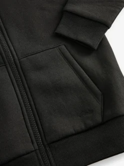 Noir - Clarks Sweat à capuche zippé