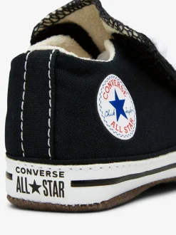 Noir - Converse Baskets Chuck Taylor en toile pour bébé