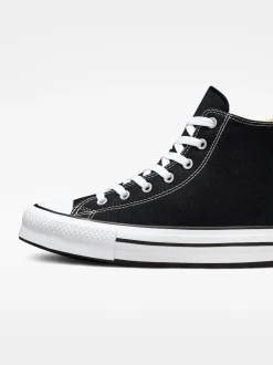 Noir - Converse Eva Baskets montante pour jeunes